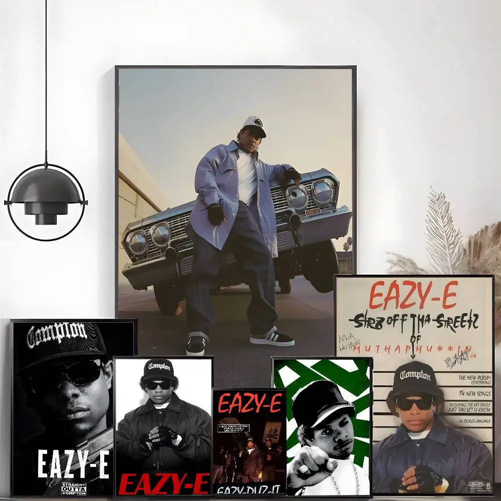 1PC Hip Hop Rapper E-Eazy E Poster decoration