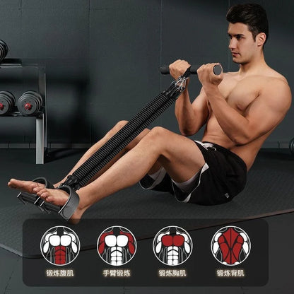 Pedal Tension Rope Abdominal Strength Elastic Rope Home Multi-functional Fitness Resistance Band