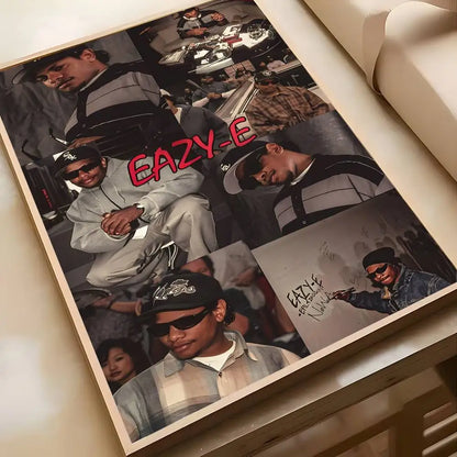 1PC Hip Hop Rapper E-Eazy E Poster decoration